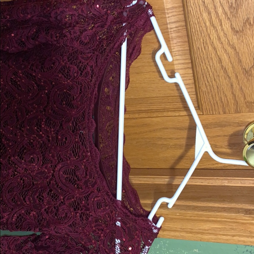 Maroon Dress - Picture 3 of 3